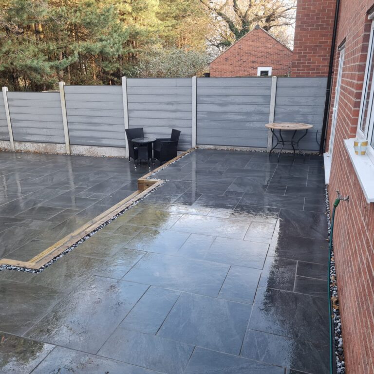 Porcelain Paving, Barton-under-Needwood